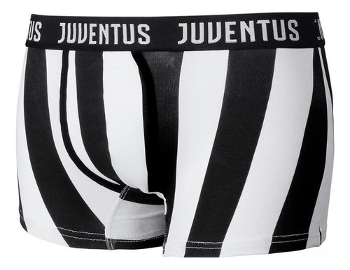 Juventus Hermosos Boxer Hombre Rayado Black & White