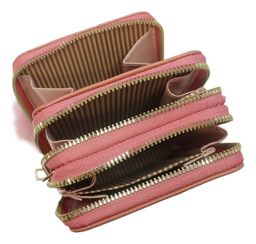 Bolsa Bandolera Diseño Corazón - Casual Y Cómoda Con Correa Coral Corazones Oro Coral