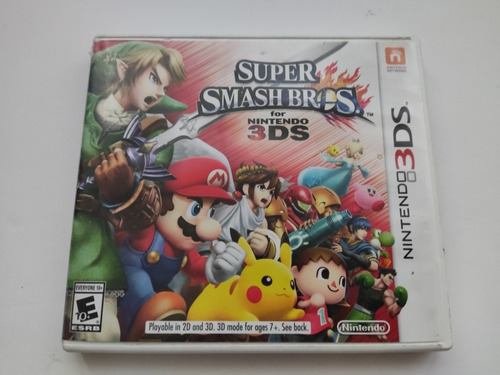 Juego Fisico Nintendo 3ds Super Smash Bros.