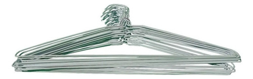 100 Ganchos Camiseros Largos Alambre Para Prendas Camisas