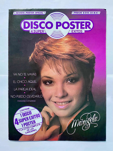 Marisela Disco Poster Completo Excelente Estado 