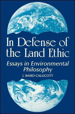 Libro In Defense Of The Land Ethic - J. Baird Callicott