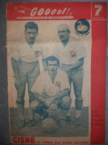 Revista 1945 Futbol Nacional Medina Porta Atilio García 