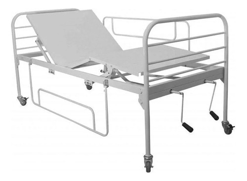 Cama Hospitalar - 2 Manivelas - Supra Steel