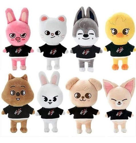 Niños Callejeros Skzoo Stray Kids 8 Piezas Muñeco De Peluche