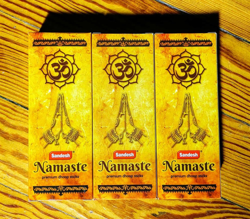 Sahumerios Sandesh Palo Santo/nag Champa/energia Limpia Y +