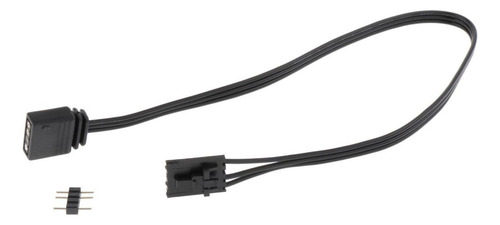 Cable Adaptador De Ventilador 4 Pines Rgb A Argb 5v 3 Pines