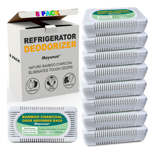 Paquete De 8 Desodorantes Para Refrigerador, Más Eficaz Que