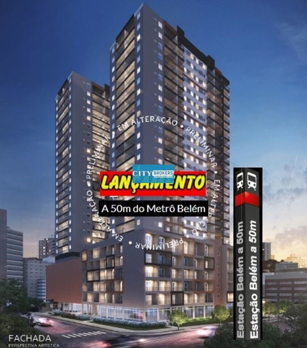 Imagem 1 de 15 de Lançamento - Apartamento 2 Dorms  1 Vaga 50 Metros Metrô Belém A Partir De R$ 387.000 - Sp1173