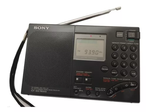 Sony ICFSW30 Radio de onda corta de 12 bandas (descontinuado por el  fabricante)
