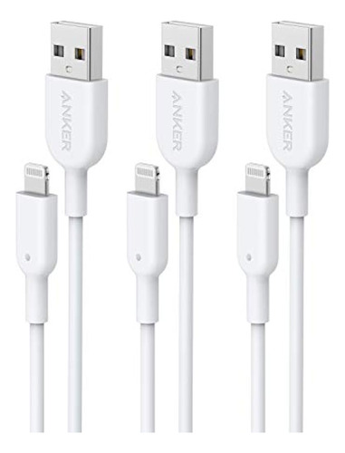 Cable Lightning De Anker, Powerline Ii [3 Pies Certificado M