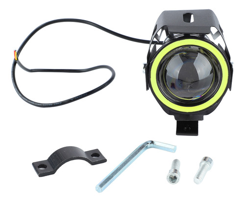 Faro Led Blanco Blanco Para Motocicleta, 4 Modos De Iluminac