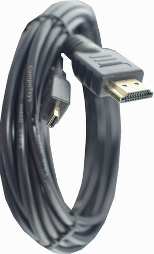 Zhtm55 Cable Micro Hdmi A Hdmi Machos 5 Metros Computoys