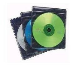 Funda Case Logic Para Cd/dvd,120 Piezas,negro Psr50/rbsb120