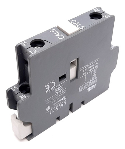 Abb Cal5-11 Auxiliary Contact Block, Side Mount, 2-pole  Sst