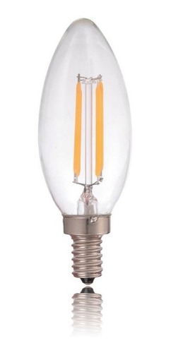 Bombillo Led 4w Tipo Edison Vintage Vela E14