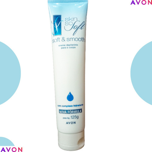 Creme Depilatório Para O Corpo Skin So Soft Avon 2 Com