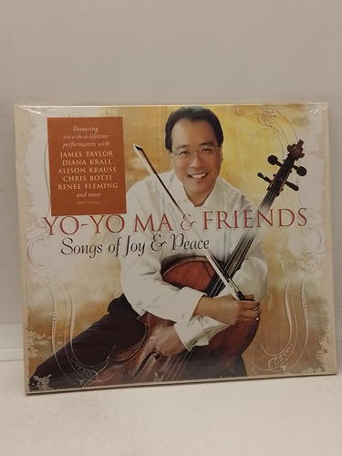 Yo-yo Ma & Friends Songs Of Joy & Peace Cd Nuevo  