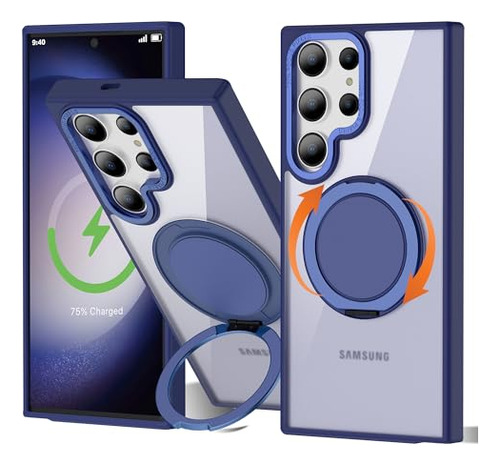 Funda Para Galaxy S24 Ultra Azul 6.8puLG -4