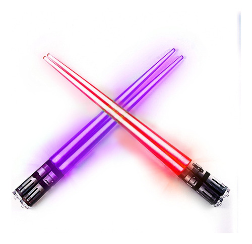 Palillos Led Chop Sabres Light Up Lightsaber Juego De Palill