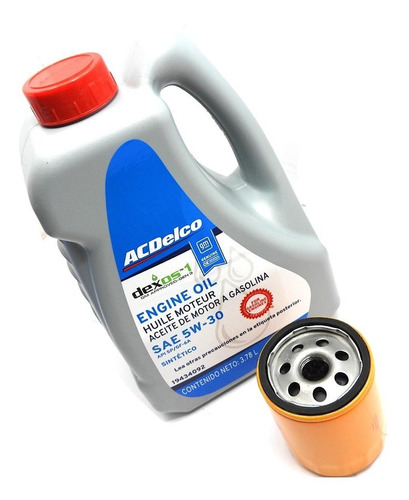Garrafa 5w30 Sintetico Acd + Filtro Ac Focus 2005-2013 2.0