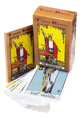 Tarot Rider The Magician, Incluye Manual