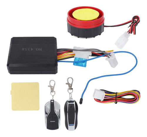 Kit De Alarma Antirrobo Para Motocicleta, Control Remoto Uni