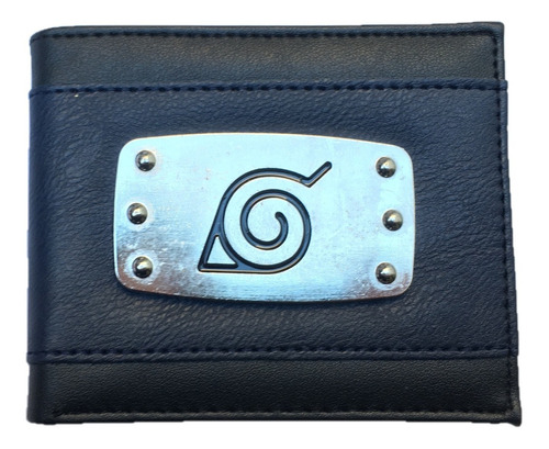 Billetera Naruto Shippuden Logo En Chapa