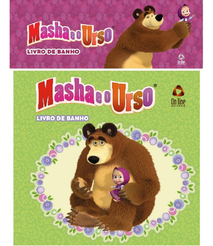 Masha E O Urso: Livro De Banho