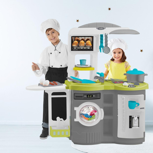 Cocinita Prisnel Cook´n Play Verde Color Verde Lima