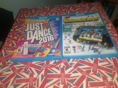 Just Dance 2016 + Nintendoland Wiiu Originais + Bônus