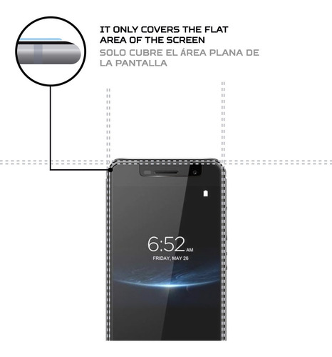 Protector De Pantalla Anti-shock Homtom Ht37 Pro