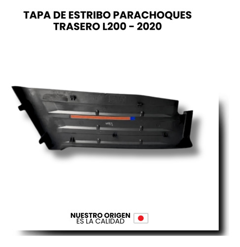 Tapa De Estribo Parachoques Trasero Mitsubishi L200 - 2020