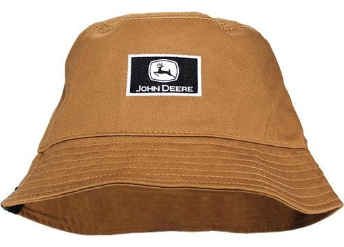 John Deere Twill Baseball Cap-workwear Brown-os