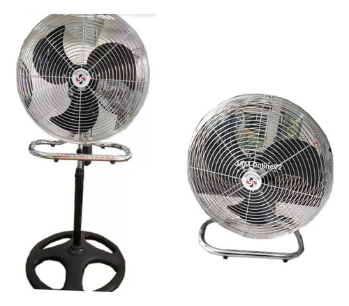 Ventilador De Pedestal  2 En 1 - 18 Pulgadas Motor-balineras