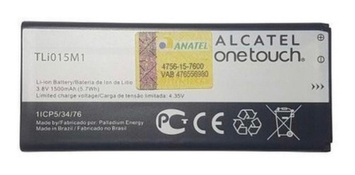 Flex Carga Bateria Alcatel Tli015m1 Pixi 4 4034 Nacional