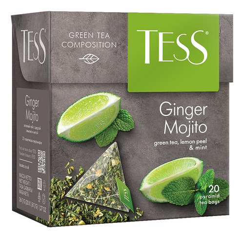 Tess 20u. Té Verde, Té Negro E Infusiones En Pirámides.