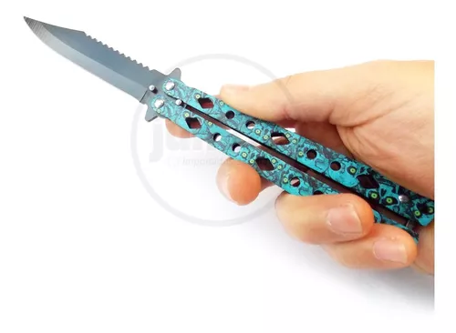 XPJBKC butterfly knife De Entrenamiento, navaja mariposa sin filo, Cuchillo  mariposa zanahoria, Cuchillo mariposa impreso en 3D, Plástico cuchillo mariposa  sin filo para Principiantes : : Deportes y aire libre