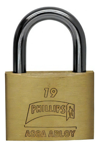 Candado Philips 19 con llave 