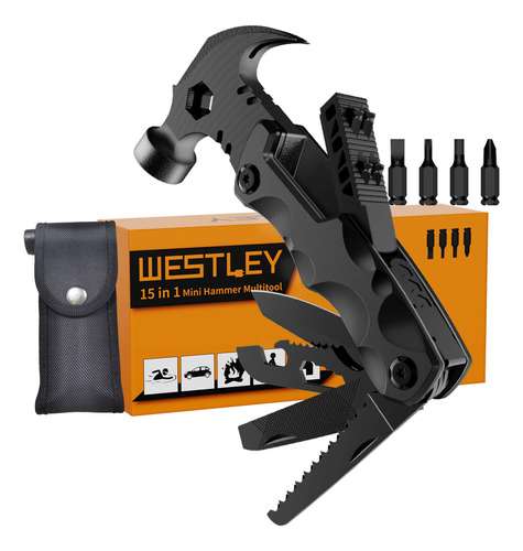 Regalos Para Hombre Unique, Westley Multitool, 15 En 1 Engra