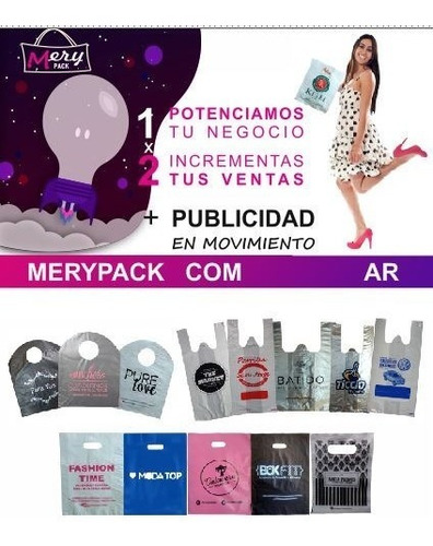 Bolsas Ecommerce Inviolable Regalo 30x45 Hola Blancas X100u