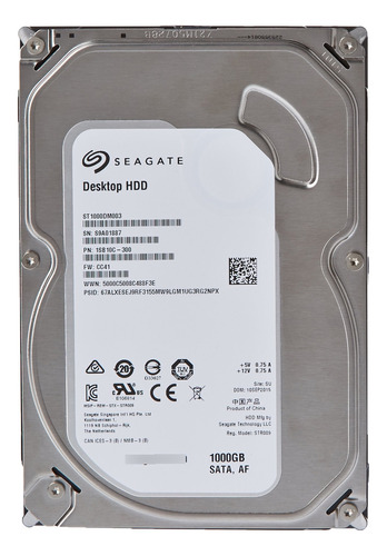 Disco Duro Interno Seagate Barracuda St1000dm003 1tb