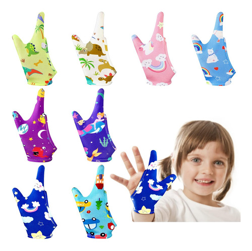 16 Guantes Masticables Transpirables Para Chupar El Pulgar P