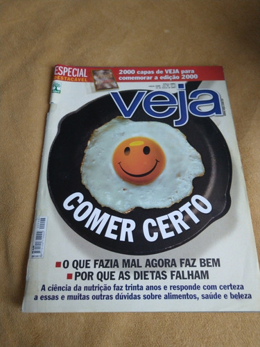 Veja Edição História Com Foto 2000 Capas Ed.2000. 21/03/2007