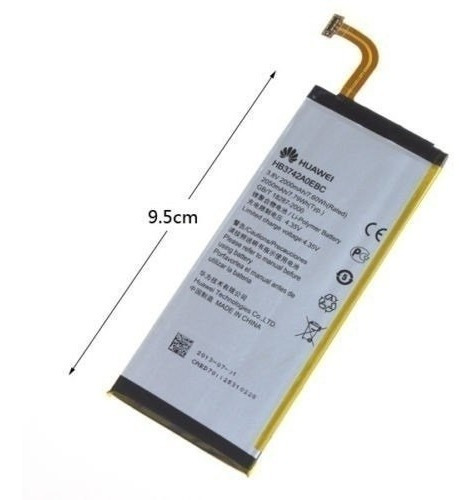 Imagen 1 de 3 de Bateria Pila Huawei P6 / P7 Mini / G6 Hb3742a0ebc 2200mah