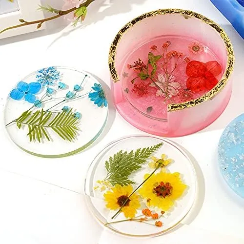 Moldes De Silicona, Moldes De Resina Para Posavasos, Juego Y