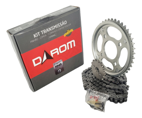 Kit Relação Transmissão Com Retentor Titan Cg Fan 160cc 2016