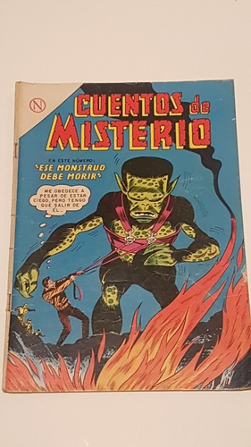 Comic Vuentos De Misterio # 44 Ese Monstruo Debe Morir. 1964