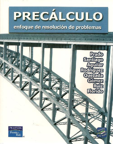 Libro Precálculo De Carlos Daniel Prado Pérez, Rubén Dario S