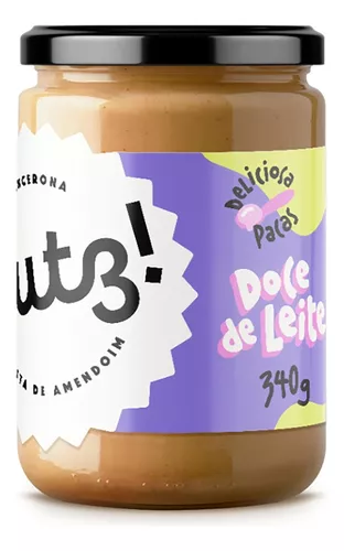 Pasta de Amendoim Doce de Leite Putz! Vidro 340g